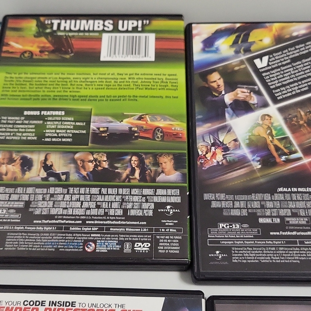 Fast & Furious DVD Collection - Multi-Color - Picture 7 of 12
